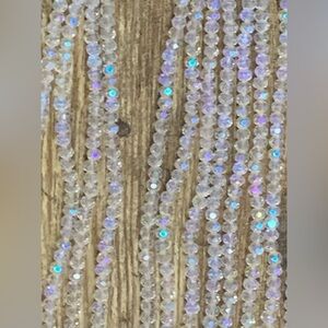 4 Mm Rainbow Crystal Beads-1 Strand (105-130pc)